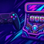 eスポーツとパチスロ機のイメージ